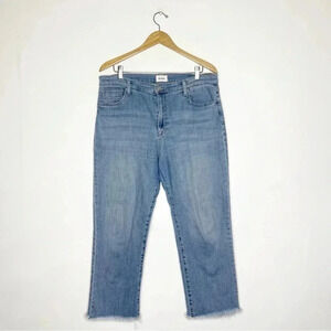 Hudson Jeans Denim Noa Straight Crop Denim Jeans Size 31